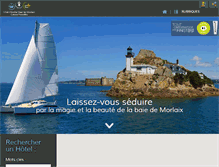 Tablet Screenshot of hotels-finistere.fr